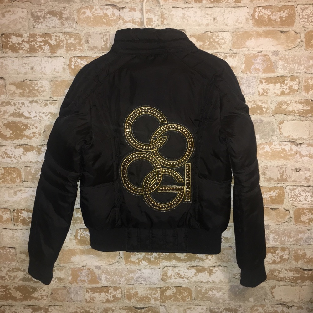 Coogi Silk Bomber Jacket